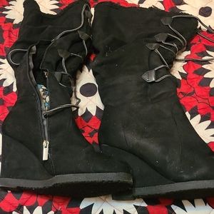 Ashley Stewart Wide Calf Boots